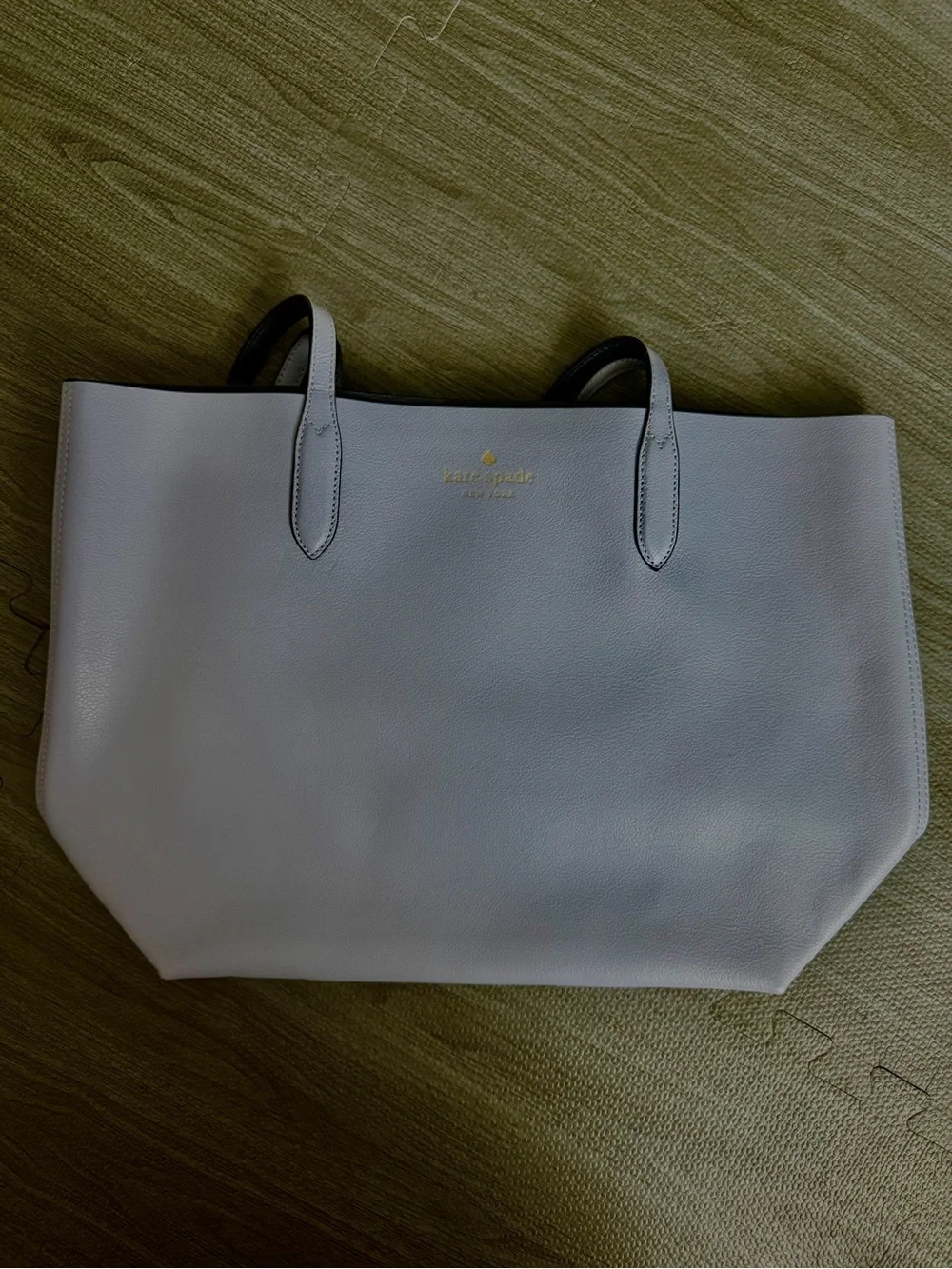 Kate Spade Reversible Blue Leatherette Tote
